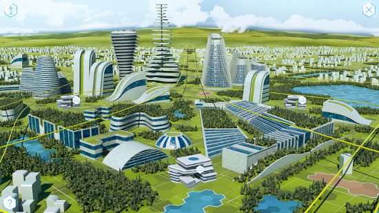 a city inside serious game 2100