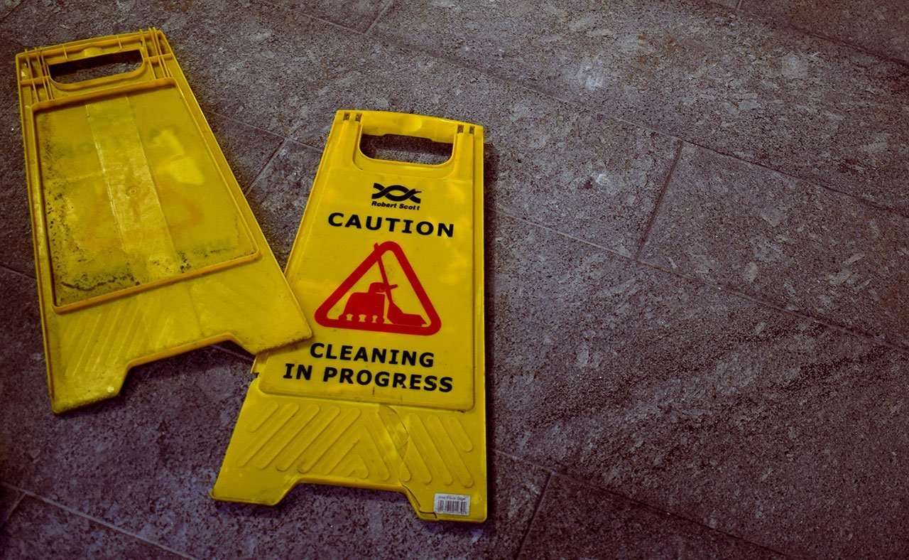 Caution sign